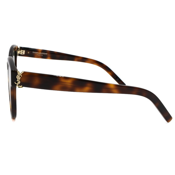 Saint Laurent Paris Yves Sunglasses YSL Brown Green K - Picture 5 of 8